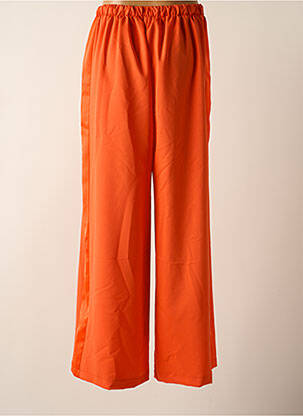 Pantalon flare stretch taille normale orange IMPERIAL femme