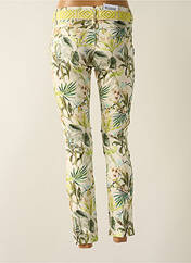 Pantalon chino vert PLEASE pour femme seconde vue