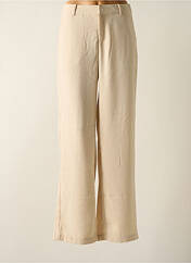 Pantalon droit beige CREAM pour femme seconde vue