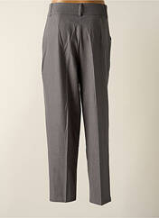 Pantalon droit gris BISOU'S PROJECT pour femme seconde vue