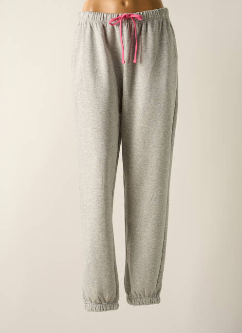 Jogging gris PIECES pour femme