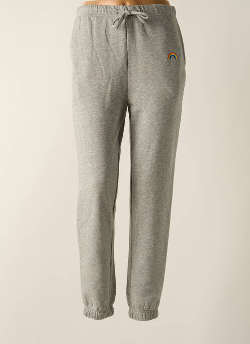 Jogging gris PIECES pour femme