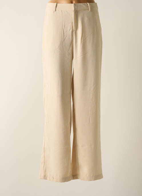 Pantalon droit beige CREAM pour femme