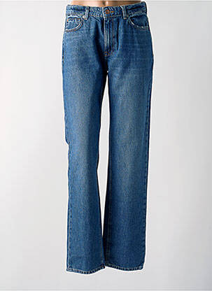 Jeans coupe droite taille haute taille haute bleu ONLY femme