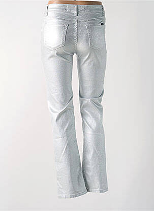 Pantalon slim taille haute taille haute argent LTB femme
