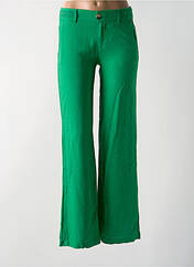 Pantalon flare vert FREEMAN T.PORTER pour femme seconde vue