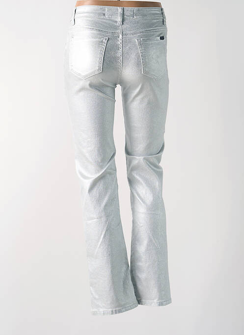 Pantalon slim stretch taille haute argent LTB femme