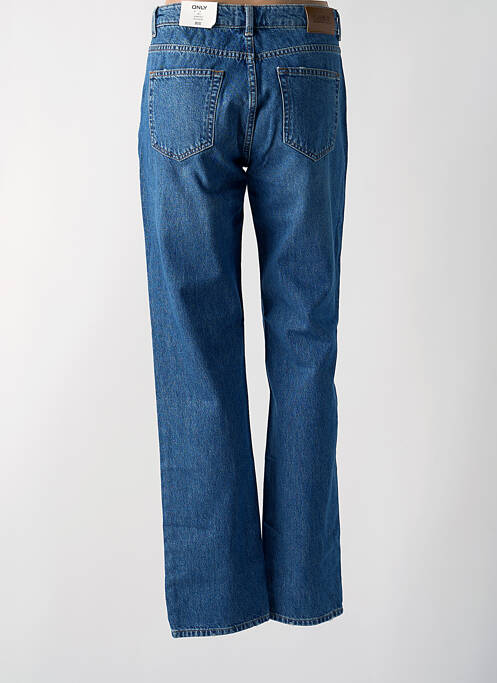 Jeans coupe droite bleu ONLY pour femme