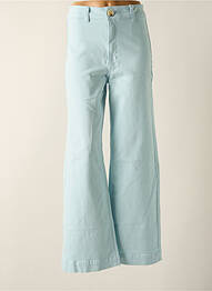Jean coupe flare taille haute taille haute bleu F.A.M. femme