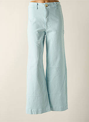 Jean coupe flare taille haute taille haute bleu F.A.M. femme