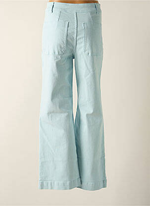 Jean coupe flare taille haute taille haute bleu F.A.M. femme
