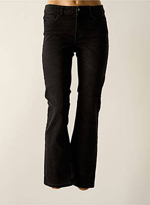Jeans bootcut taille haute taille haute noir VERO MODA femme