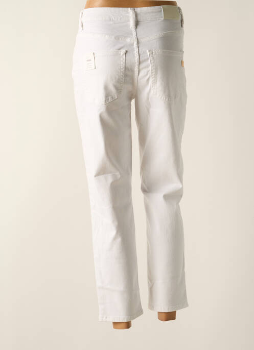 Jean coupe Mom blanc FRACOMINA pour femme