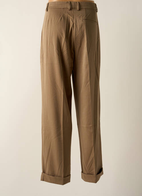 Pantalon droit marron ONLY pour femme