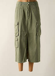 Pantacourt poches vert FREEMAN T.PORTER femme