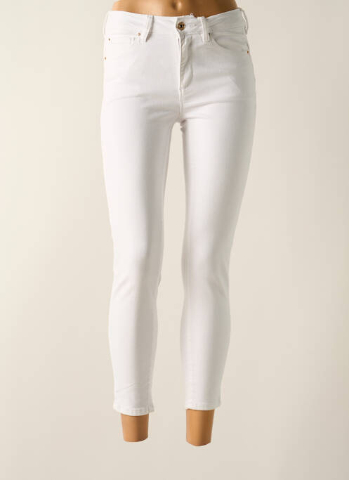 Pantalon 7/8 blanc FRACOMINA pour femme