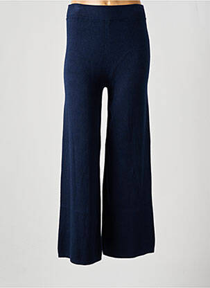 Pantalon droit stretch taille normale bleu C.VALENTYNE femme