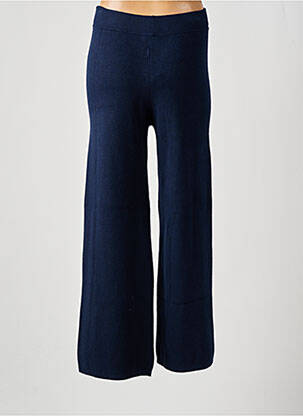 Pantalon droit stretch taille normale bleu C.VALENTYNE femme