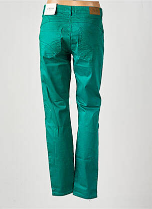 Pantalon slim stretch taille normale vert CREAM femme