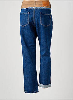 Jeans coupe slim tissage brut taille normale bleu PLEASE femme
