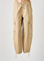 Pantalon cargo beige FRACOMINA pour femme seconde vue