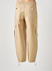 Pantalon cargo beige FRACOMINA pour femme seconde vue