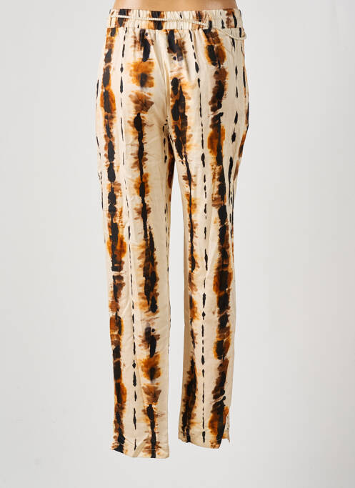 Pantalon slim beige LA PETITE FRANCAISE pour femme