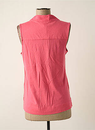 Top coupe cintrée sans manche rose WHITE STUFF femme