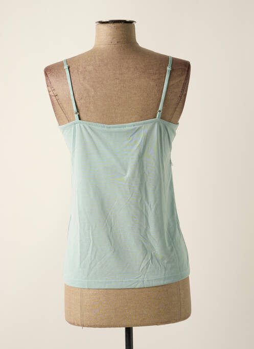 Top bleu ICHI pour femme