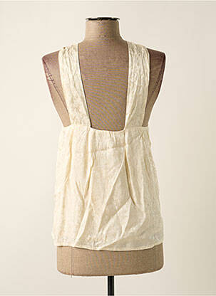 Top stretch fines bretelles beige GRACE & MILA femme