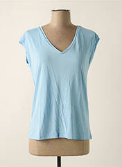 T-shirt bleu PIECES pour femme seconde vue