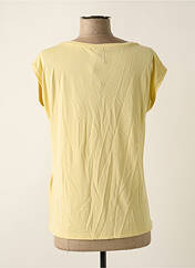 T-shirt jaune PIECES pour femme seconde vue