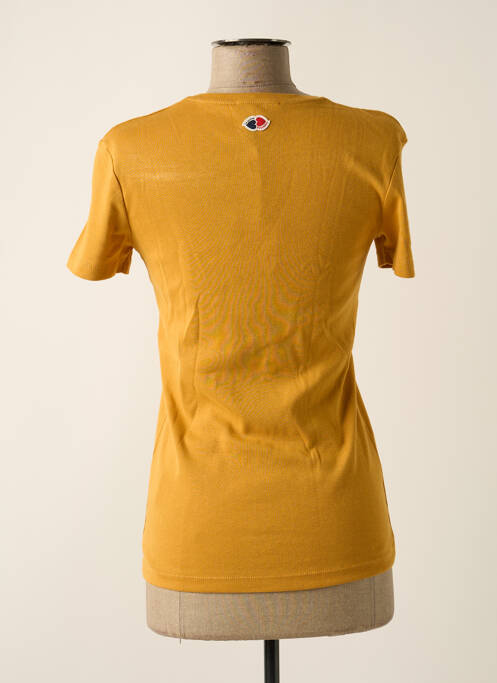 T-shirt jaune LA PETITE FRANCAISE pour femme
