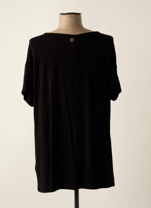 T-shirt noir FRACOMINA pour femme
