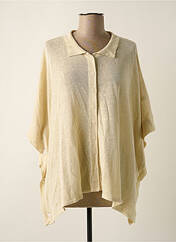 Gilet manches courtes beige A.POIL pour femme seconde vue