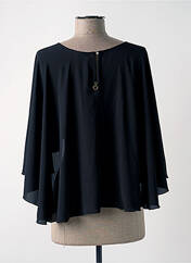 Poncho noir RELISH pour femme seconde vue