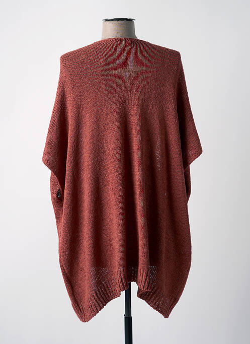 Gilet manches courtes orange CREAM pour femme