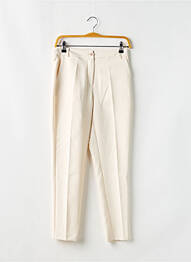 Pantalon slim poches beige FRACOMINA femme