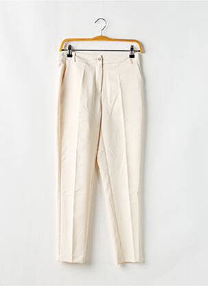 Pantalon slim poches beige FRACOMINA femme