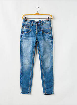 Jeans coupe slim poches bleu FREEMAN T.PORTER femme