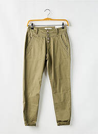 Pantalon slim poches vert CREAM femme