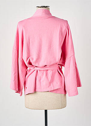 Veste casual poches rose ONE TEE femme