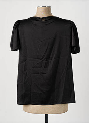 Top manches courtes manches courtes noir FRACOMINA femme