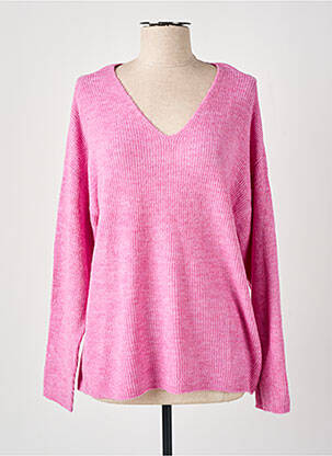 Pull rose VERO MODA pour femme