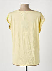 T-shirt jaune PIECES pour femme seconde vue