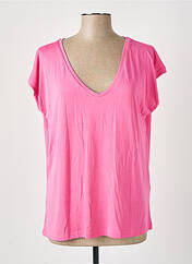 T-shirt rose PIECES pour femme seconde vue