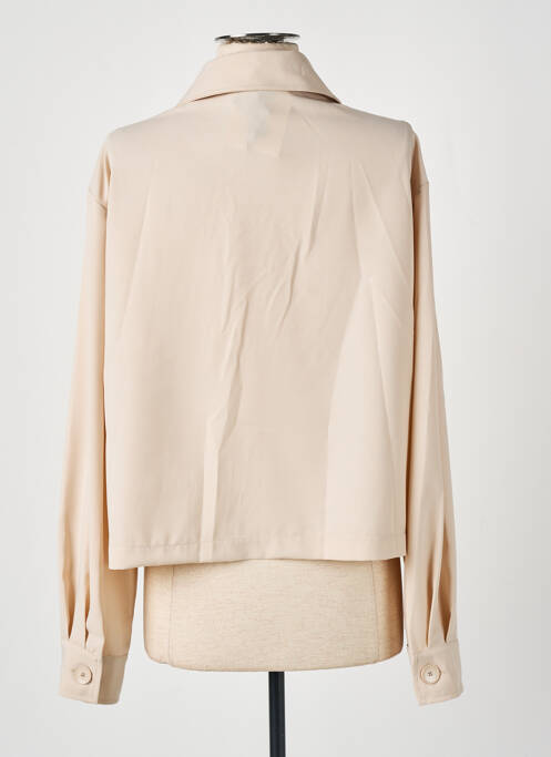 Veste casual coupe droite beige PLEASE femme