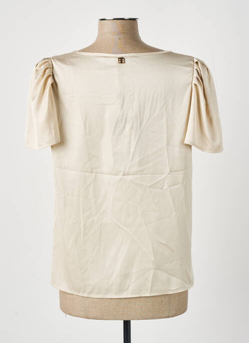 Top beige FRACOMINA pour femme