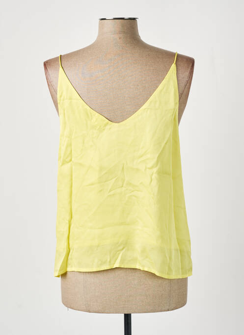 Top jaune LE SUN pour femme