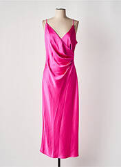 Robe longue rose IMPERIAL pour femme seconde vue